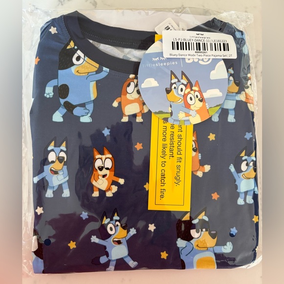 Little Sleepies Other - Little sleepies Bluey print